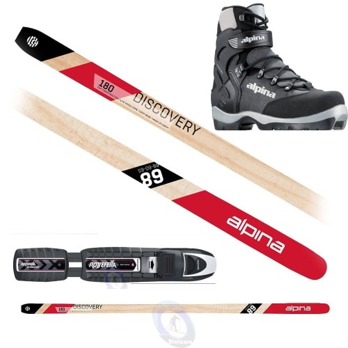 narty back country Alpina DISCOVERY BC 68 + buty Alpina BC 1550
