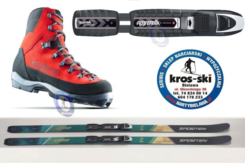 narty back country Sporten EXPLORER BC 64 + buty BC Alpina Wyoming 