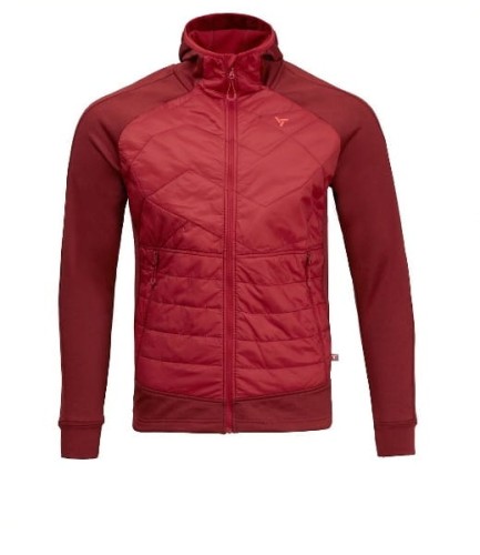 Silvini bluza Dirilo primaloft MEN kolor bordo