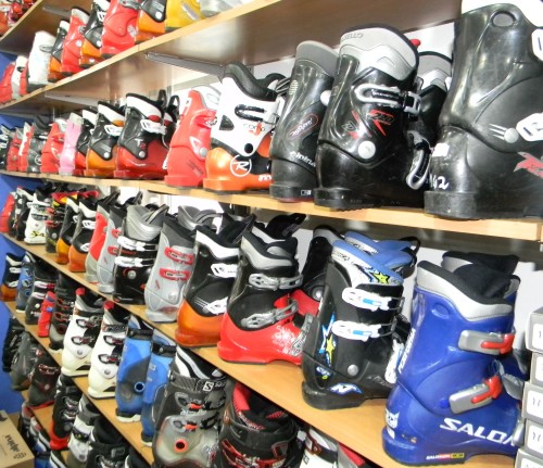 Buty zjazdowe używane dziecięce 3 klamrowe Salomon T 3