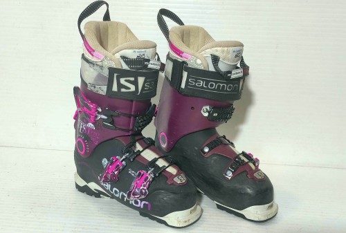 Buty zjazdowe używane Salomon QUEST PRO R100  24 cm - 37 EU zdezynfekowane.