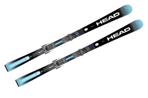 Narty zjazdowe HEAD SUPERSHAPE E-SPEED +  PROTECTOR PR 13 GW Break 85 2025 