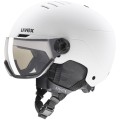 Kask narciarski z szybą Uvex Wanted Visor PRO biały mat 