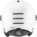 Kask narciarski z szybą Uvex Wanted Visor PRO biały mat 