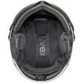 Kask narciarski z szybą Uvex Wanted Visor PRO biały mat 