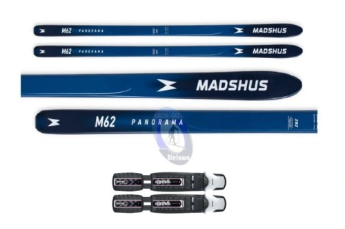 Narty Back Country Madshus Panorama M62 83mm BC krawędź i łuska + wiązania BC NNN Manualne