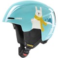 Kask narciarski Uvex Viti Turquoise rabbit dla dzieci 