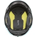 Kask narciarski Uvex Viti Turquoise rabbit dla dzieci 