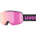 Gogle narciarskie Uvex pwdr FM black matt 