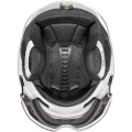 Kask narciarski z szybą Uvex HORIZON CV MAG biały mat 2027