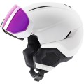 Kask narciarski z szybą Uvex HORIZON CV MAG biały mat 2027