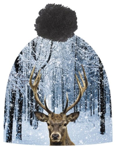 Hauer czapka zimowa, ciepła Deer