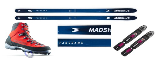 narty Backcountry Madshus Panorama M62 83mm stalowa krawędź i łuska + buty BC Alpina Wyoming 