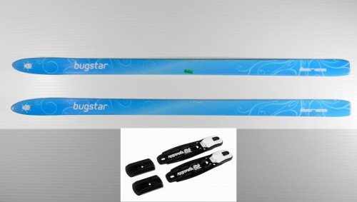 Narty biegowe Asnes Bugstar KID + wiązania Rottefella NNN Basic Auto