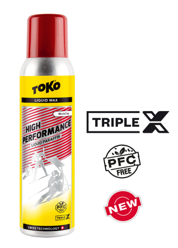 Toko zawodniczy smar High Performance WC Spray liquid  paraffin 125ml  red