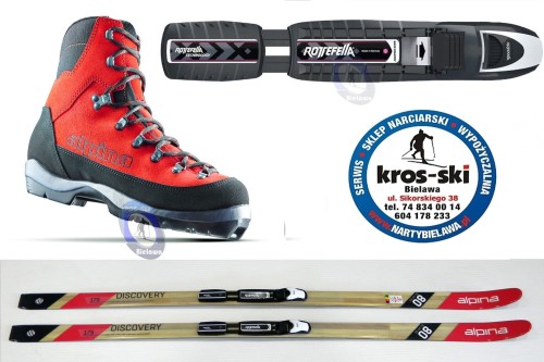 narty Backcountry Alpina BC DISCOVERY 80 +buty BC Alpina Wyoming